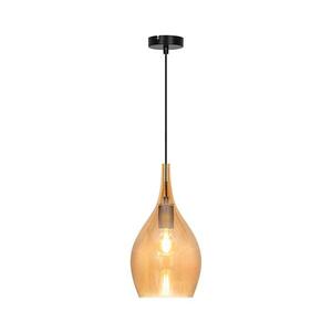 Viokef Lighting Závesné svietidlo na kábli NEXT 1xE27/40W/230V oranžová/čierna 4306401 vyobraziť