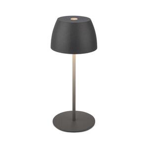 Briloner - LED stmievateľná, nabíjateľná, dotyková, vonkajšia stolná lampa MINI LED/2, 5W/5V IP44 1800 mAh antracit 4002707459316 vyobraziť