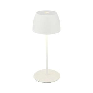 Briloner - LED stmievateľná nabíjateľná dotyková vonkajšia stolná lampa MINI LED/2, 5W/5V IP44 1800 mAh biela 4002707459309 vyobraziť