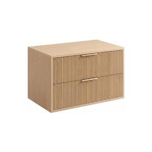 REA-M0409 - Závesná kúpeľňová skrinka pod umývadlo MONO 80x48, 5 cm béžová REA-M0409 vyobraziť