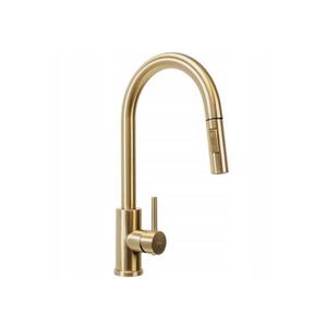 REA-B9842 - Dotyková drezová batéria s vysúvacou sprškou FRESH TOUCH 37 cm 4xAA zlatá REA-B9842 vyobraziť