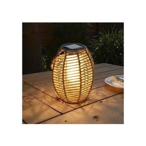 Atmosphera - LED solárna lucerna GINA LED/1, 2V 800 mAh IP44 juta 210380 vyobraziť