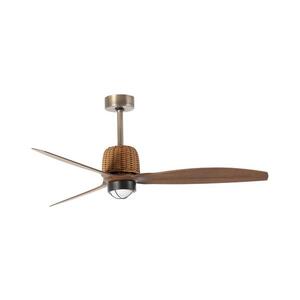 FARO Barcelona FARO 33436WT1N - LED stmievateľný látor WEAVER M 16W/230V priemer 128 cm hnedá/mosadz WT + DO 33436WT1N-D vyobraziť