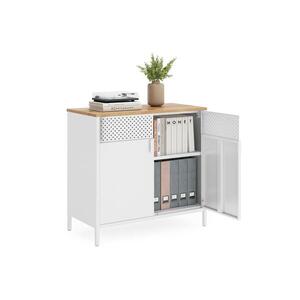 Komoda FIRA 80x40 cm biela/dub LSC102W57 vyobraziť
