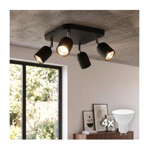 LED bodové svietidlo TOP 4xGU10/10W/230V čierne 4418 vyobraziť