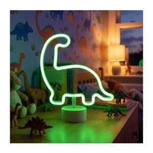 LED neónová stolná dekorácia LED/2W/3xAA USB dinosaurus 43996E vyobraziť