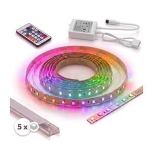 SmartLED SADA 1x LED RGBW pás DIGITAL LED/16, 5W/230V 5 m + 5x zapustené profily 1 m + DO 5xSD0028+1xW4305 vyobraziť