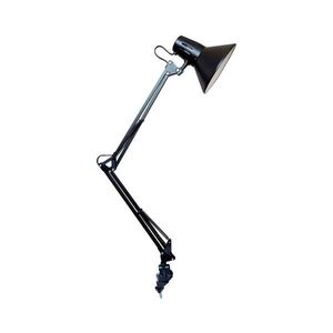Osram - Stolná lampa s uchytením PANAN 1xE27/11W/230V čierna 4099854475740 vyobraziť