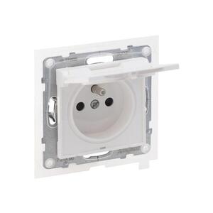 Legrand - Vonkajšia zásuvka bez rámčeka 250V/16A NILOE STEP IP44 biela 721186 vyobraziť