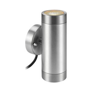 Markslöjd 108170 - Vonkajšie LED nástenné svietidlo GARDEN24 2xLED/3W/24V IP44 s matným chrómom 108170 vyobraziť