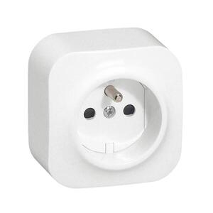 Legrand - Nástenná zásuvka do domácnosti 250V/16A FORIX biela 782417 vyobraziť