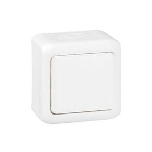 Legrand - Nástenný jednopólový vypínač č. 1 FORIX IP44 biela 782360 vyobraziť
