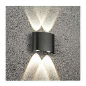 HÖFFTECH - LED Vonkajšie nástenné svietidlo UP&DOWN 4xLED/1W/230V IP65 14827 vyobraziť