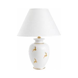 Kolarz 731.70W.150 - Stolová lampa NONNA 1xE27/100W/230V, s motívom jeleňa, biela/zlatá 731.70W.150 vyobraziť