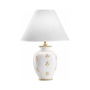 kolarz 731.70W.160 - Stolná lampa NONNA 1xE27/100W/230V kvetinový vzor biela/zlatá 731.70W.160 vyobraziť