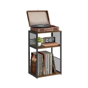 Odkladací stolík LUVOR 43x30 cm hnedá/čierna LET275K01 vyobraziť