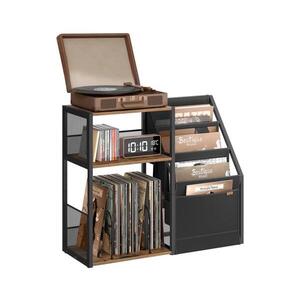 Odkladací stolík LUVOR 81x30 cm hnedá/čierna LET276K01 vyobraziť