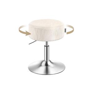 Taburet NUBE, priemer 38, 5 cm, biely LJB120W01 vyobraziť