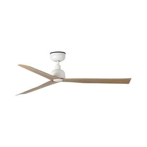 FARO Barcelona FARO 34370WT - Stropný látor MARINE M, priemer 125 cm, hnedá/biela, IP44, WT + DO 34370T vyobraziť