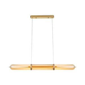 Viokef Lighting LED luster na lanku ELIANA LED/34W/230V zlatý 4338900 vyobraziť