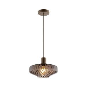 Brilliant - Luster na lanku LYN 1xE27/20W/230V priemer 28 cm hnedá/dymovo-hnedá 51500/20 vyobraziť