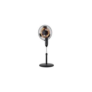 Eurolamp Stojanový látor s ohrievačom 35 W/2000 W/230 V, priemer 40 cm, čierny, s diaľkovým ovládačom 300-20018 vyobraziť