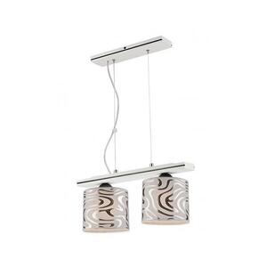Luster na lanku SOFIA 2xE27/60W/230V LM 2.43 biały vyobraziť
