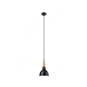 Luster na lanku FRANCESCA 1xE27/60W/230V čierna LM-1.106 BLACK vyobraziť