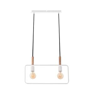 Luster na lanku FRAME 2xE27/60W/230V biela 32-73549 vyobraziť