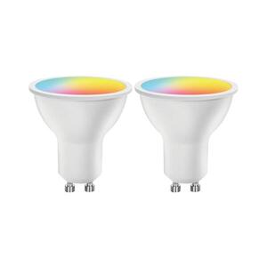 B.V. Súprava 2x stmievateľných LED RGBW žiaroviek MESH Smart GU10/6, 5W/230V 2700-6500K - S10301O34 vyobraziť