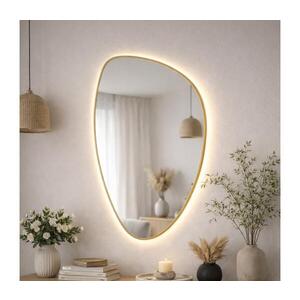 Baltica Design- LED zrkadlo s podsvietením STONE FLUID 15W/230V 2700K 92x55 cm IP65 zlaté 5904107932736 vyobraziť