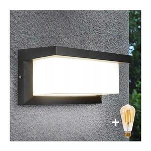LED stmievateľné vonkajšie nástenné svietidlo NEELY 1xE27/6W/230V 2700-6500K IP54 antracit BW0296+AI0601 vyobraziť