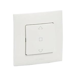 Legrand - Žalúziový ovládač s rámikom NILOE biely LR0028+LR0026 vyobraziť