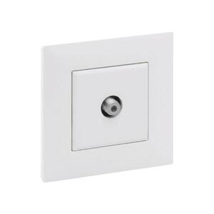 Legrand - TV zásuvka s rámčekom NILOE STEP biela LR0060+LR0059 vyobraziť