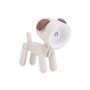 Bohemia-Design LED stolná lampa LED/0, 06W/3xLR41 pes biela DOG-W vyobraziť