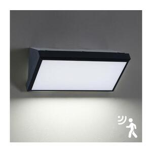 BRILAGI - LED vonkajšie nástenné svietidlo so senzorom TRIANGLE LED/20W/230V čierne BRI068 vyobraziť