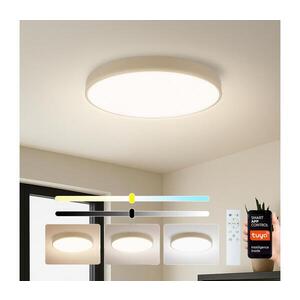 BRILAGI - LED stmievateľné svietidlo POOL SMART LED/60W/230V priemer 50 cm Wi-Fi Tuya béžové + diaľkové ovládanie BRI329 vyobraziť