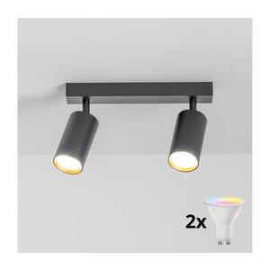 BRILAGI - LED RGBW stmievateľné bodové svietidlo SELE 2xGU10/4, 8W/230V čierna/zlatá BG0630+2xAI2382 vyobraziť