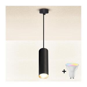 BRILAGI - LED stmievateľný luster na lanku SELE 1xGU10/4, 8W/230V čierna/zlatá BG1384+AI2382 vyobraziť