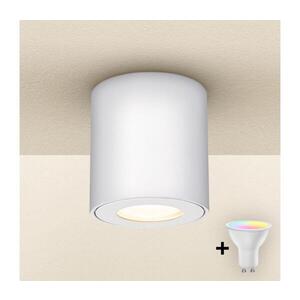 BRILAGI - LED RGBW stmievateľné kúpeľňové svietidlo MIA 1xGU10/4, 8W/230V 84x80 mm biele IP54 BG1037+AI2382 vyobraziť