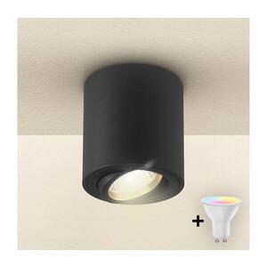 BRILAGI - LED RGBW stmievateľné bodové svietidlo MIA 1xGU10/4, 8W/230V 84x80 mm čierne BG0590+AI2382 vyobraziť