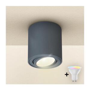 BRILAGI - LED RGBW stmievateľné bodové svietidlo MIA 1xGU10/4, 8W/230V 84x80 mm antracit BG1032+AI2382 vyobraziť