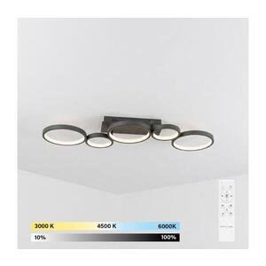 BRILAGI - LED stmievateľné stropné svietidlo RINGO LED/34W/230V čierne + DO BR25114 vyobraziť