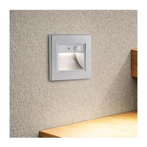 BRILAGI - LED schodové svietidlo so snímačom STEP LIGHT LED/1, 5W/230V IP44 strieborné BRI842 vyobraziť
