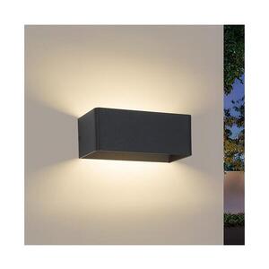 BRILAGI - LED vonkajšie nástenné svietidlo DONNANI LED/7W/230V 20 cm čierne IP44 BRI759 vyobraziť