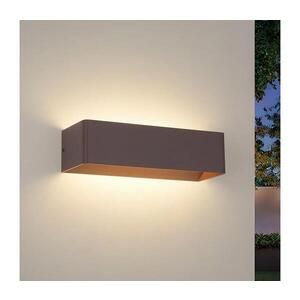 BRILAGI - LED vonkajšie nástenné svietidlo DONNANI LED/12W/230V 30 cm hnedé IP44 BRI765 vyobraziť