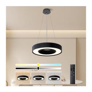 BRILAGI - Stmievateľný LED luster LUMIX LED/48W/230V 3000–6000K čierny, priemer 50 cm + diaľkové ovládanie BRI861 vyobraziť