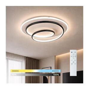 BRILAGI - stmievateľné LED stropné svietidlo FLARE LED/70W/230V, priemer 50 cm, biela/čierna + diaľkové ovládanie BRMXX1078-500 vyobraziť