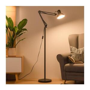 BRILAGI - Flexibilná stojacia lampa TASKER 1xE27/60W/230V 184 cm čierna 004946 vyobraziť