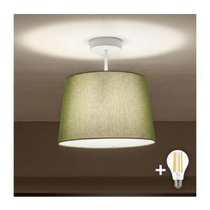 BRILAGI - LED prisadený luster CERIA 1xE27/60W/230V pr. 30 cm biela/zelená BG3992+EG781039 vyobraziť
